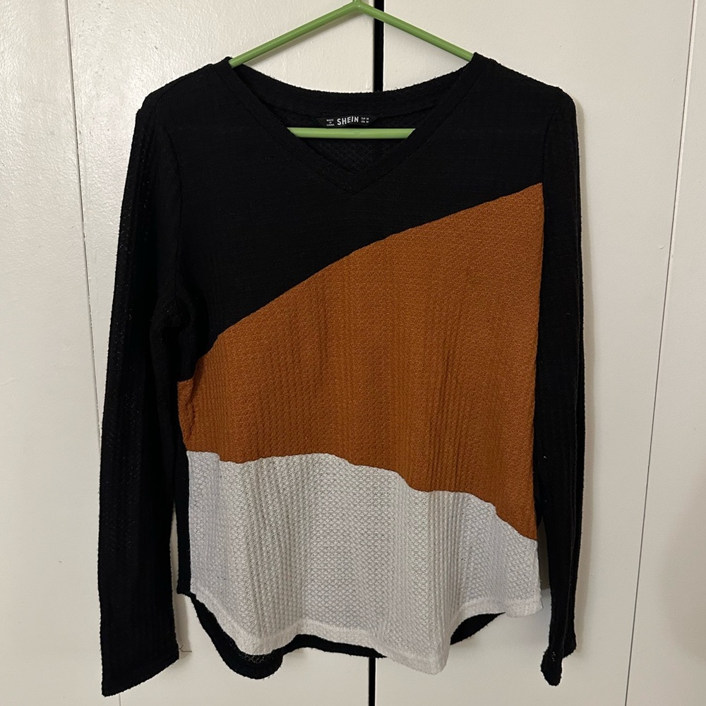 Waffle Knit Sweater